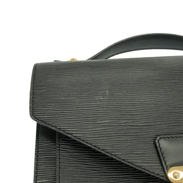 37468688 14 Louis Vuitton Monceau Handbag Noir Leather