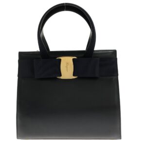 37485148 1 Miu Miu Tote Bag 2Way Shoulder Bag Leather Black