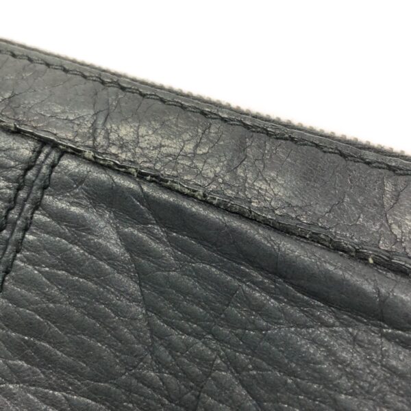 37485171 11 Balenciaga Clip M Clutch Bag Leather Black