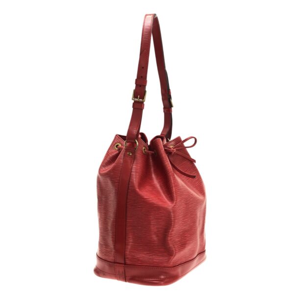 37485383 2 Louis Vuitton Noe Shoulder Bag Castilian Red Leather