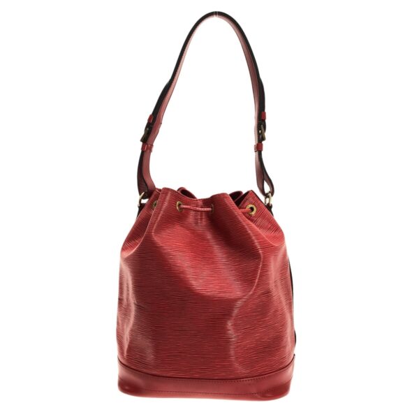 37485383 3 Louis Vuitton Noe Shoulder Bag Castilian Red Leather