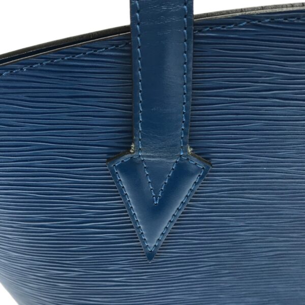 37485395 10 Louis Vuitton Saint Jacques Shopping Shoulder Bag Toledo Blue Leather