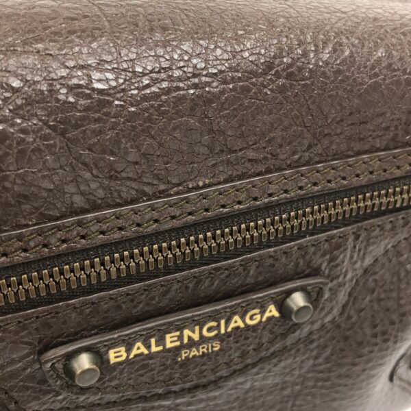 37485410 13 Balenciaga Clutch Bag Leather Brown