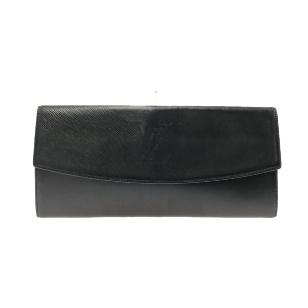 37485421 1 Louis Vuitton Mycenae Clutch Bag Black Leather