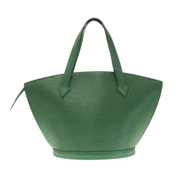 37485463 3 Louis Vuitton Saint Jacques Handbag Borneo Green Leather