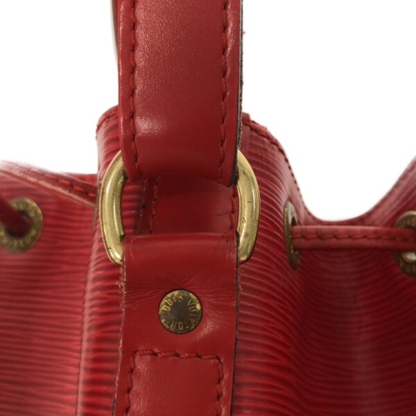 37485465 10 Louis Vuitton Petit Noe Shoulder Bag Castilian Red Leather