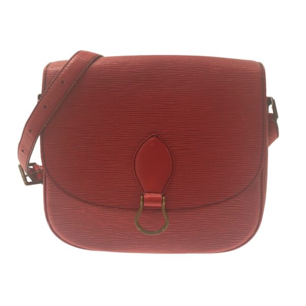 37485475 1 Louis Vuitton Saint Cloud Shoulder Bag Castilian Red Leather