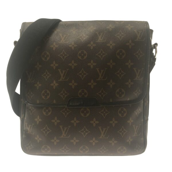 37485478 1 Louis Vuitton Bus MM Shoulder Bag Monogram Macassar Canvas