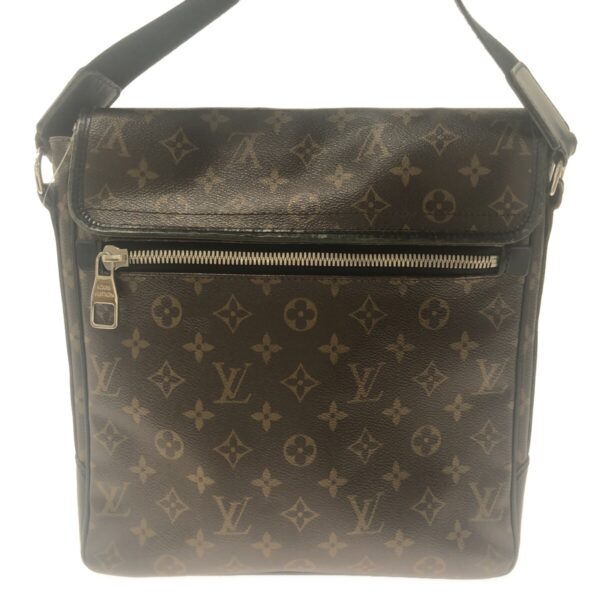 37485478 3 Louis Vuitton Bus MM Shoulder Bag Monogram Macassar Canvas