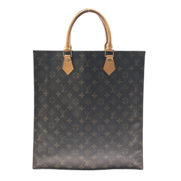 37485485 1 Louis Vuitton Sac Plat Handbag Monogram Canvas