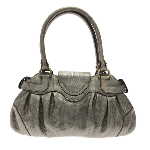 37485489 3 Salvatore Ferragamo Marissa Handbag Lizard Gray