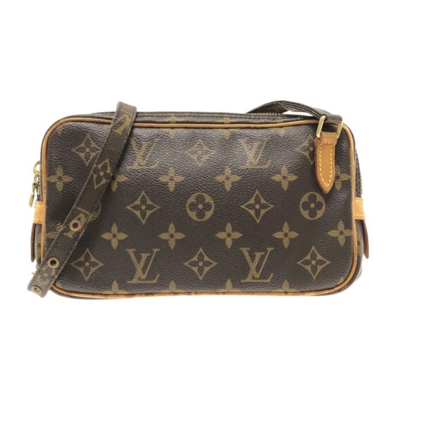 37485570 1 Louis Vuitton Pochette Marly Bandouliere Shoulder Bag Canvas