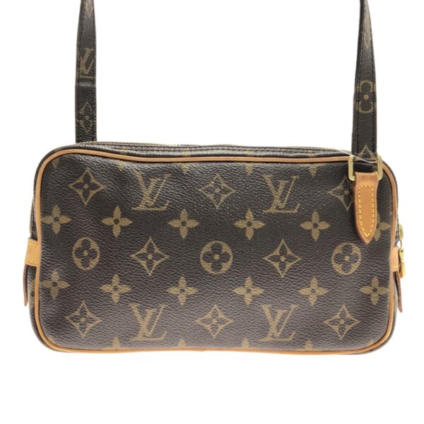 37485570 3 Louis Vuitton Pochette Marly Bandouliere Shoulder Bag Canvas