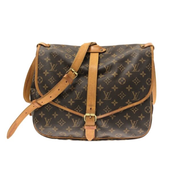 37489549 1 Louis Vuitton Saumur 35 Shoulder Bag Monogram Canvas