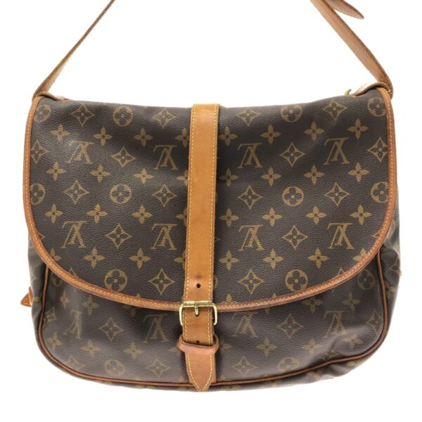 37489549 3 Louis Vuitton Saumur 35 Shoulder Bag Monogram Canvas