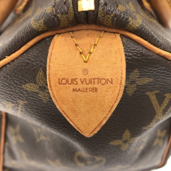 37489561 7 Louis Vuitton Speedy 25 Handbag Martier Engraved Monogram Canvas