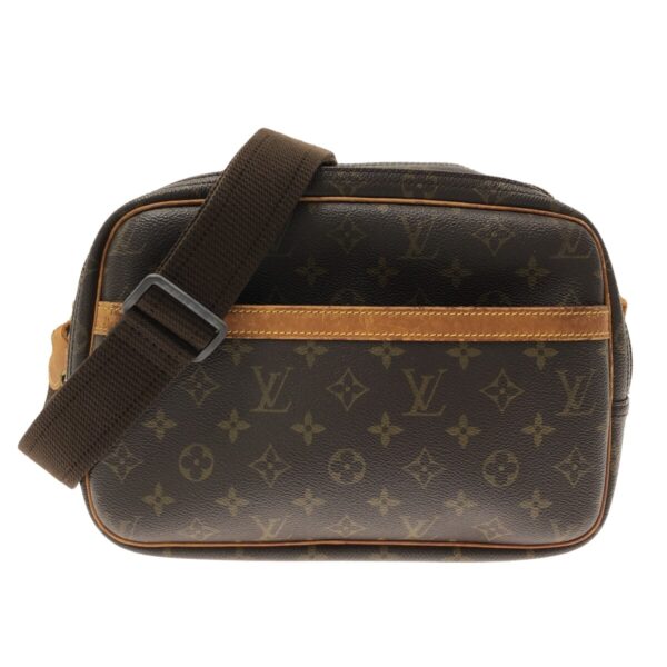 37489568 1 Louis Vuitton Reporter PM Shoulder Bag Monogram Leather