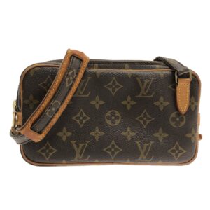 37497371 1 Louis Vuitton Monogram Canvas Leather Ellipse PM Handbag