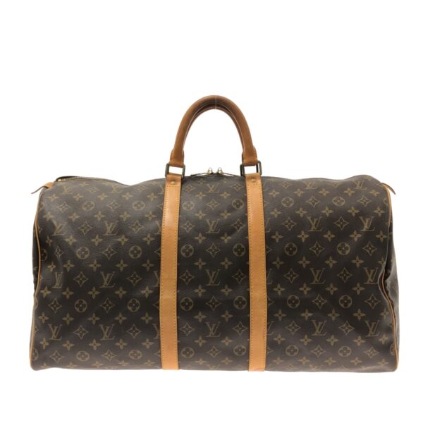 37497381 1 Louis Vuitton Keepall 55 Bag Monogram Canvas