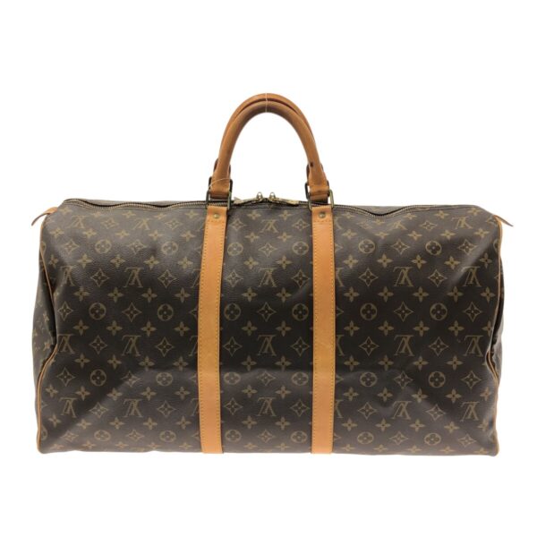 37497381 3 Louis Vuitton Keepall 55 Bag Monogram Canvas