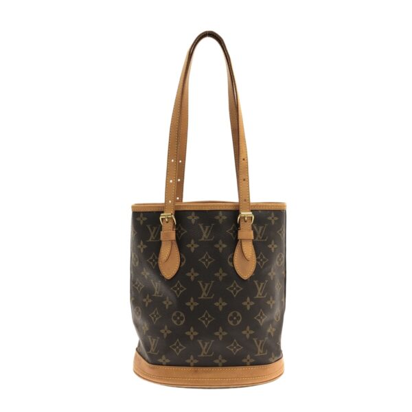 37497390 1 Louis Vuitton Petit Baguette Shoulder Bag Monogram Canvas