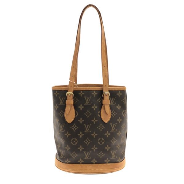 37497390 3 Louis Vuitton Petit Baguette Shoulder Bag Monogram Canvas