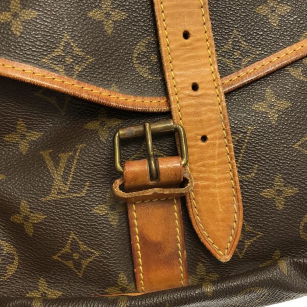 37497933 11 Louis Vuitton Saumur 35 Shoulder Bag Monogram Canvas