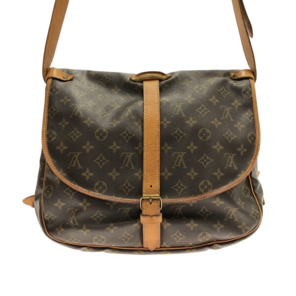 37497933 3 Louis Vuitton Saumur 35 Shoulder Bag Monogram Canvas