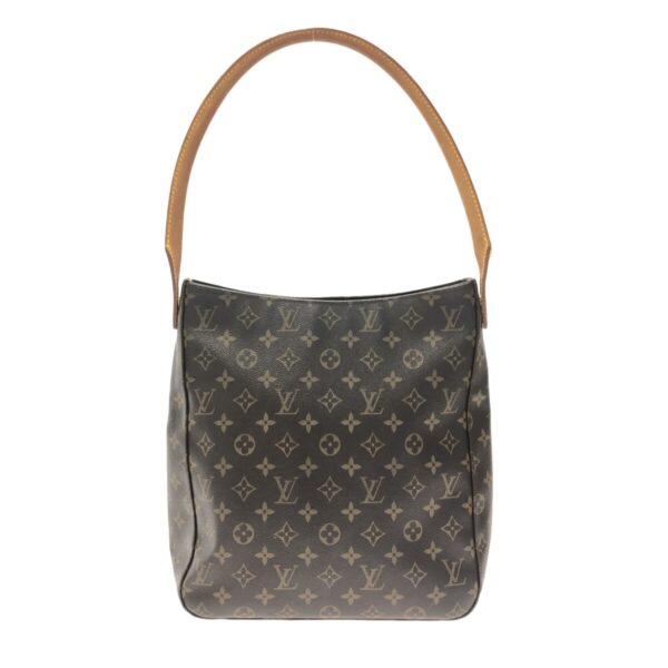 37497981 1 Louis Vuitton Looping Shoulder Bag Monogram Canvas