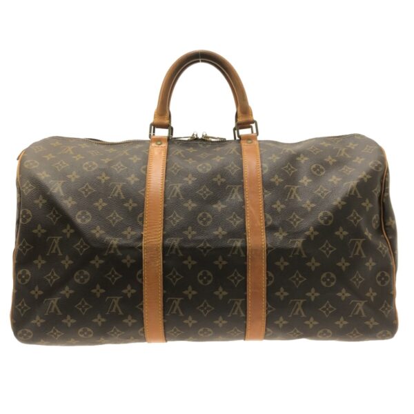 37497985 3 Louis Vuitton Keepall 50 Bag Monogram Canvas