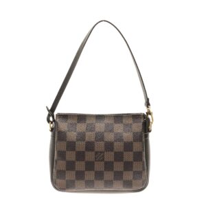 37498544 1 Gucci GG Supreme Tote Bag Canvas Leather Beige Brown