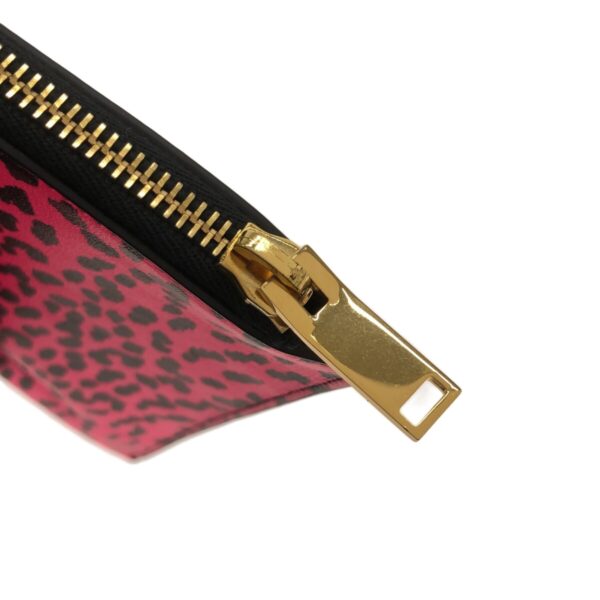 37498576 8 Saint Laurent Paris Clutch Bag Leopard Leather Pink Black