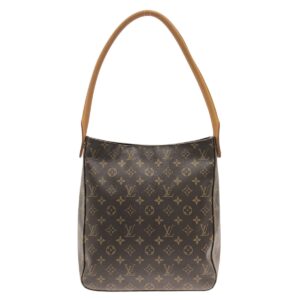 37505465 1 Louis Vuitton Monogram Odeon Shoulder Bag Brown