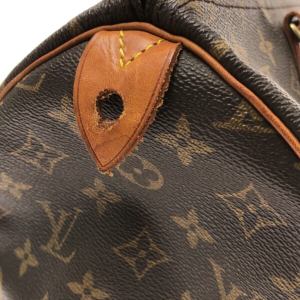 37528086 13 Louis Vuitton Speedy 35 Handbag Monogram Canvas