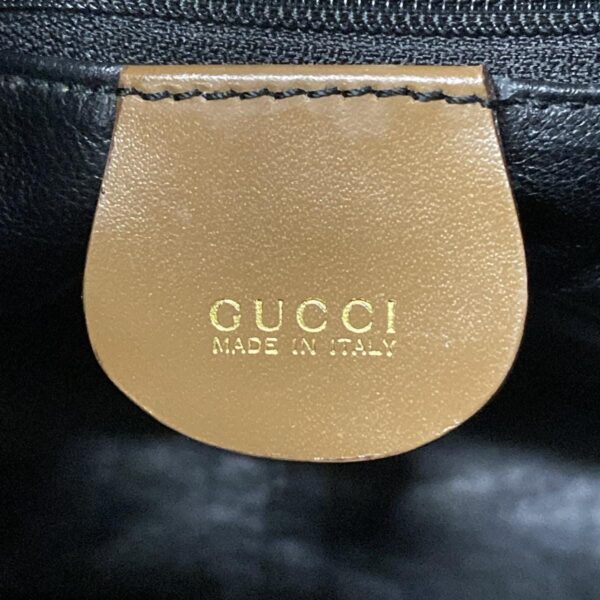 37589071 11 Gucci Bamboo Handbag Leather Brown