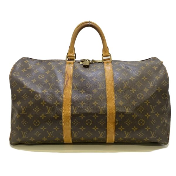 37590175 1 Louis Vuitton Keepall 50 Bag Monogram Canvas