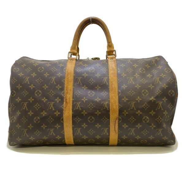 37590175 3 Louis Vuitton Keepall 50 Bag Monogram Canvas