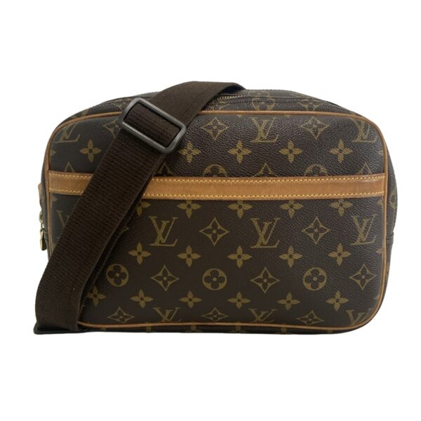 37591334 1 Louis Vuitton Reporter PM Shoulder Bag Monogram Canvas