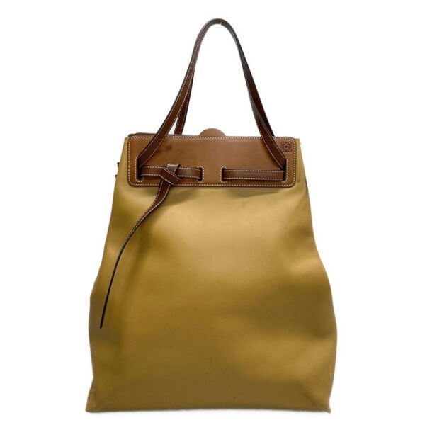 37594993 1 Loewe Lazo Tote Tote Bag Leather Light Brown