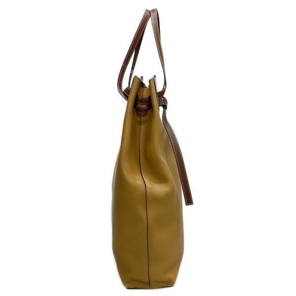 37594993 2 Loewe Lazo Tote Tote Bag Leather Light Brown