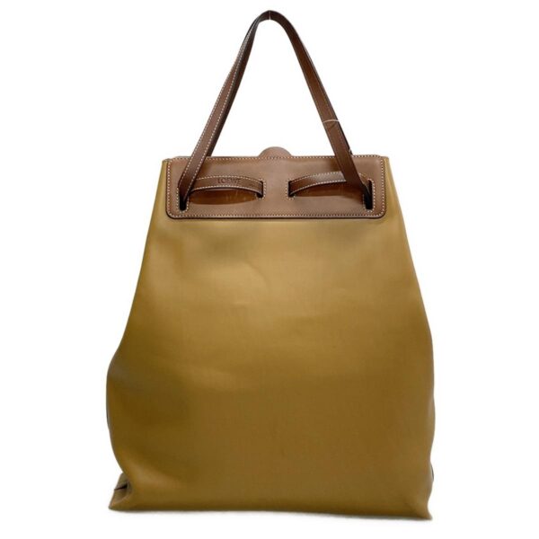 37594993 3 Loewe Lazo Tote Tote Bag Leather Light Brown