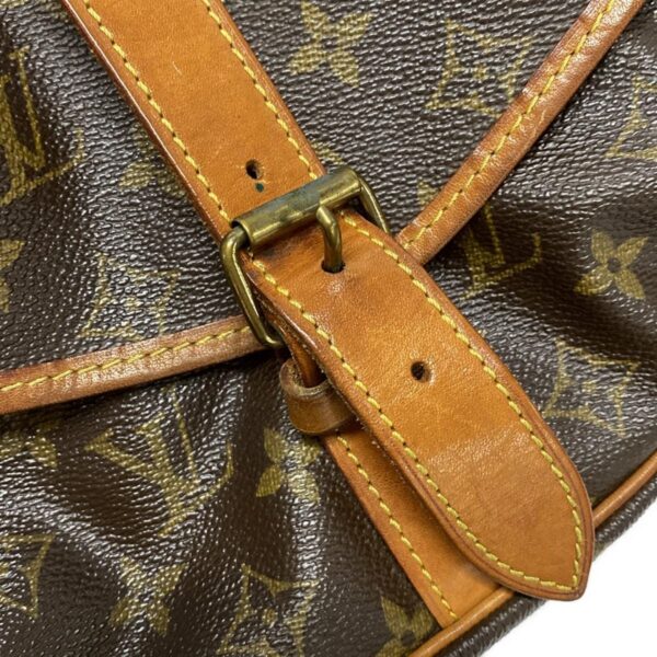 37599858 18 Louis Vuitton Saumur 35 Shoulder Bag Monogram Canvas