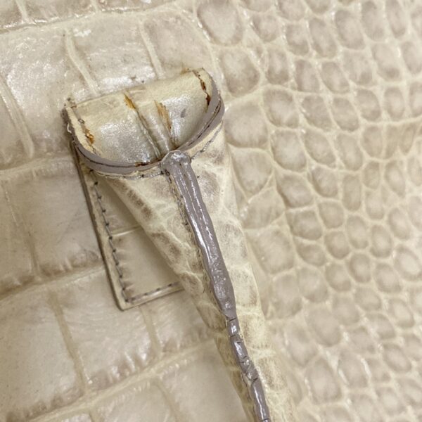 37600506 11 Furla Tote Bag Embossed Leather Ivory