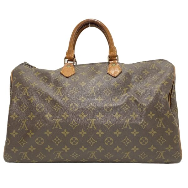 37601425 3 Louis Vuitton Speedy 40 Handbag Monogram Canvas