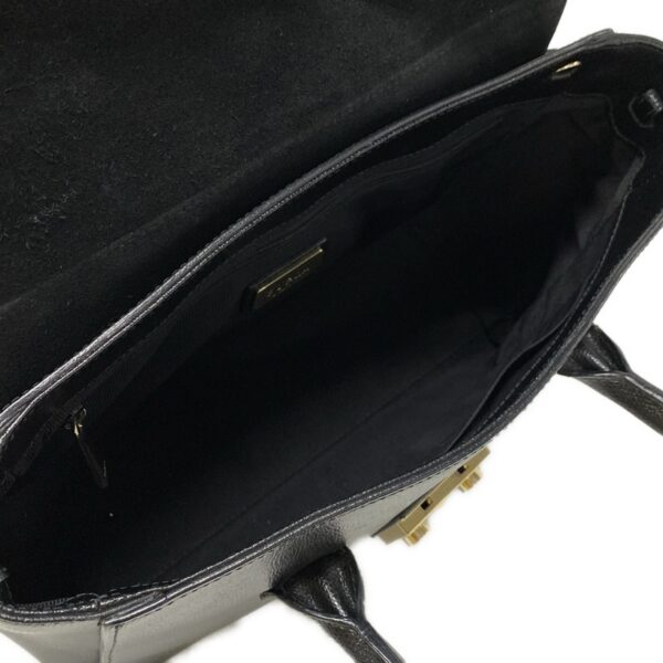 37601428 10 Furla Handbag Leather Black