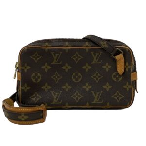 37601602 1 Louis Vuitton Voyage MM Shoulder Bag Black Gray