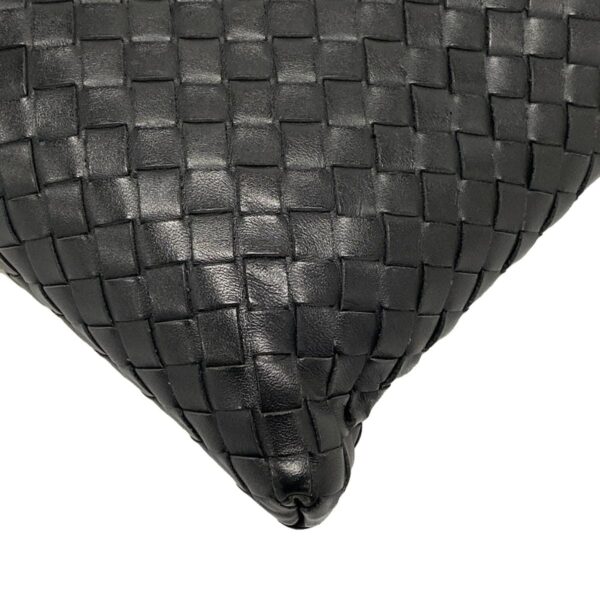 37626417 6 Bottega Veneta Intrecciato Shoulder Bag Leather Black