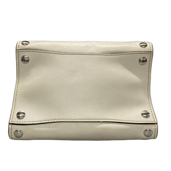 37626800 5 Prada Handbag Studded Leather Ivory