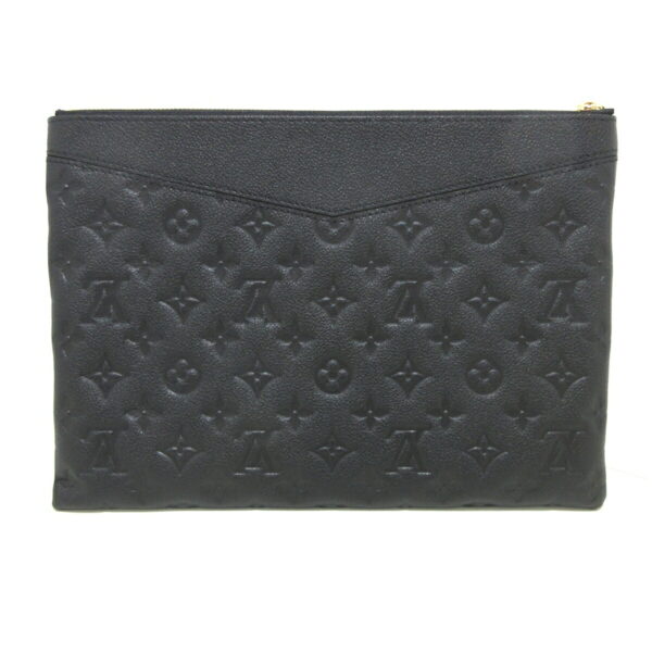 37627614 2 Louis Vuitton Daily Pouch Leather Noir