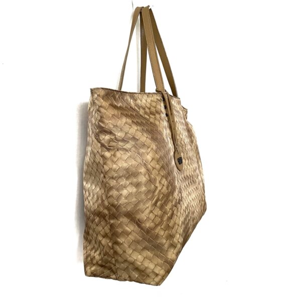 37627753 2 Bottega Veneta Intrecciolusion Tote Bag Leather Beige